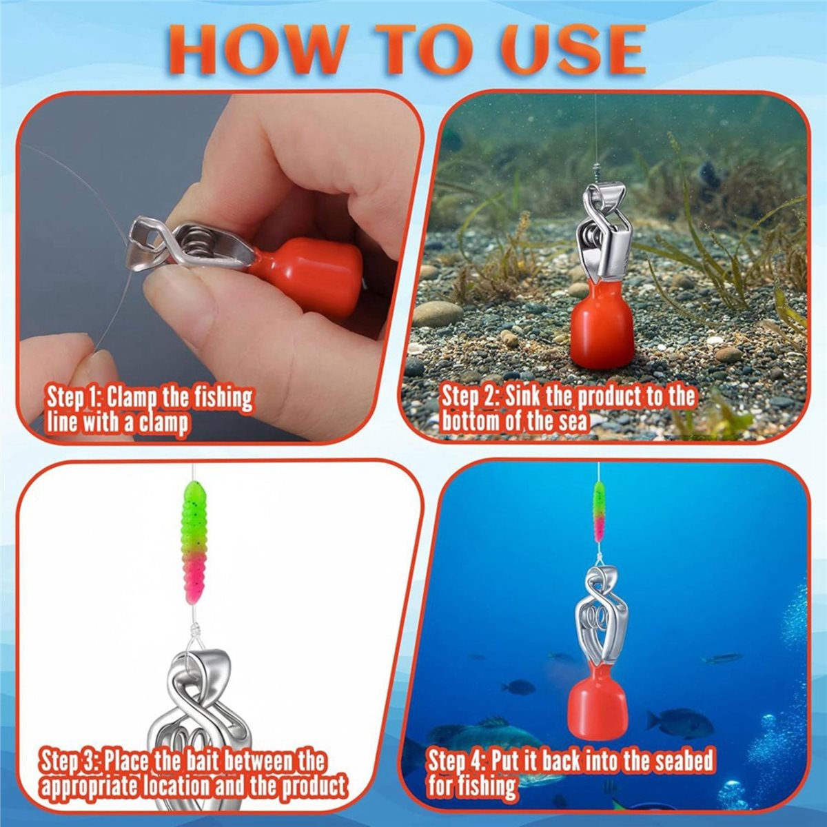 618 Mega Sale 4er-Pack Tiefenm – Fishing Depth Finder Bewertung und Preis