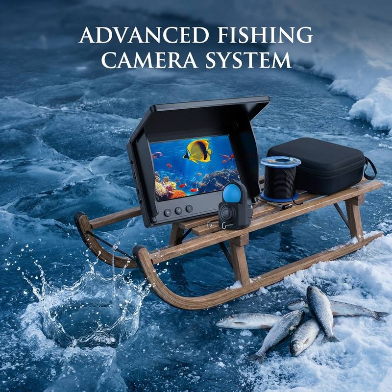 Unterwasser-Angelkamera mit 4, – Fish Finder Case Bewertung und Preis
